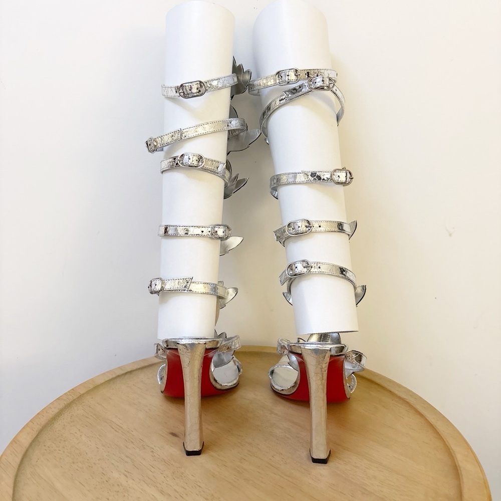 New Christian Louboutin x Marvel Sea Warrior Gladiator Heel - Picture 9 of 15